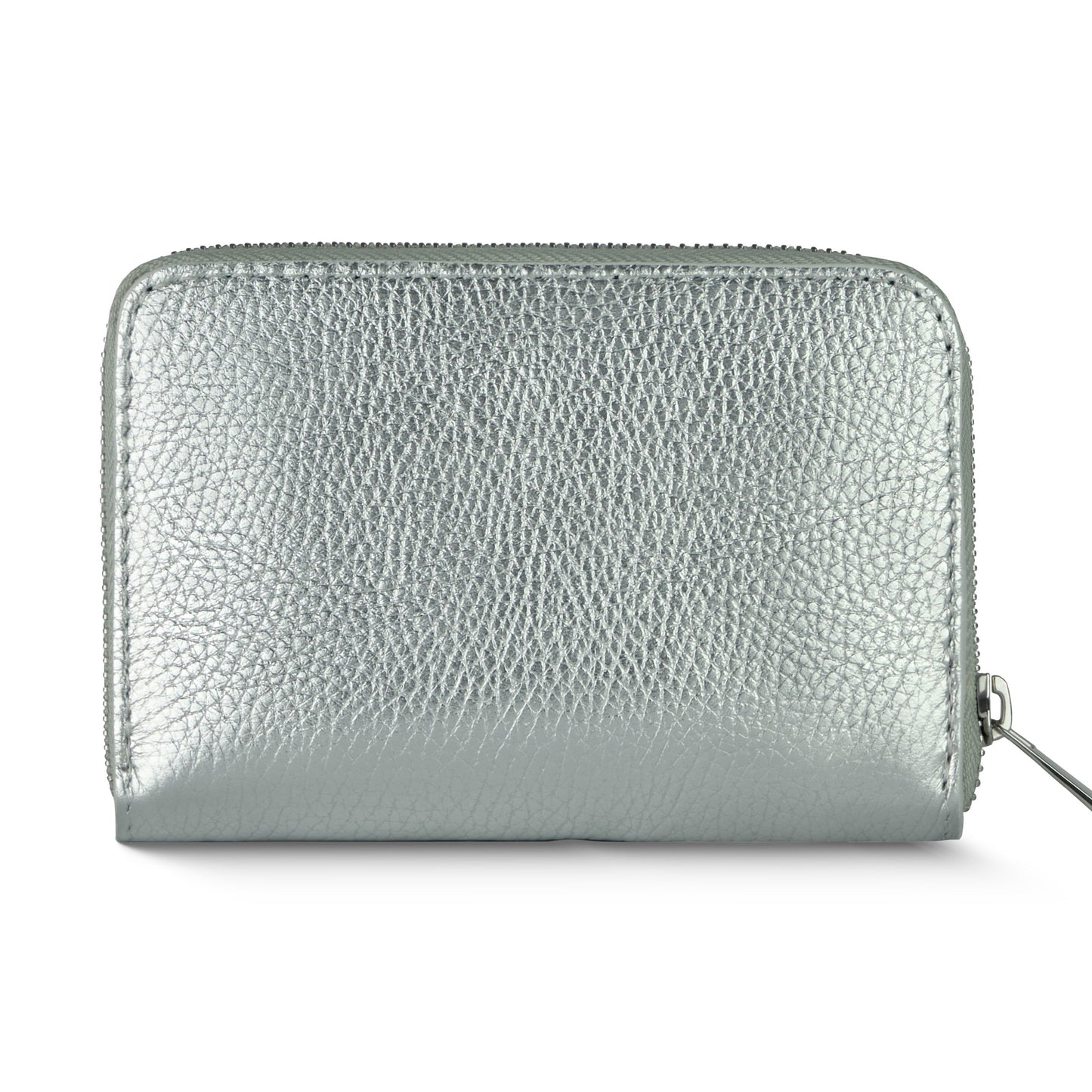 Italian Metallic Full-Grain Leather Wallet | Ancona