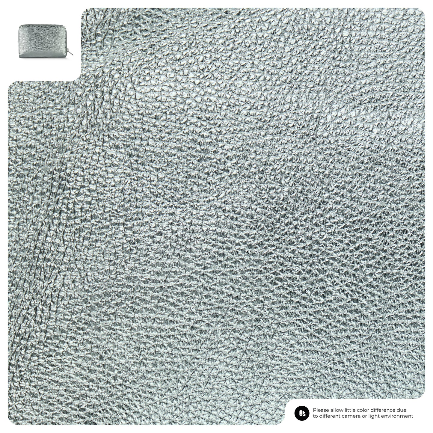 Italian Metallic Full-Grain Leather Wallet | Ancona