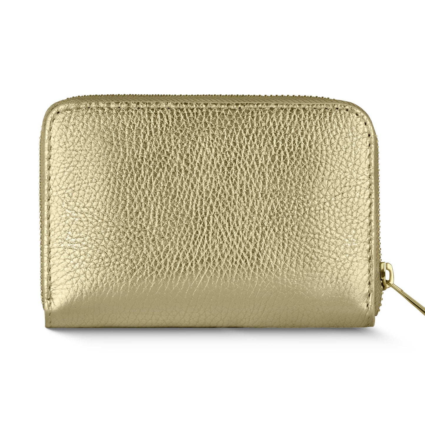 Italian Metallic Full-Grain Leather Wallet | Ancona