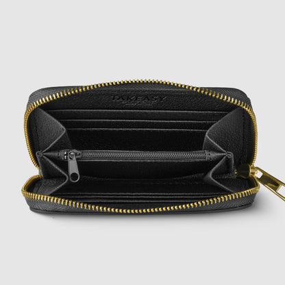 Italian Metallic Full-Grain Leather Wallet | Ancona