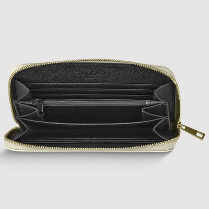 Italian Metallic Full-Grain Leather Wallet | Udine