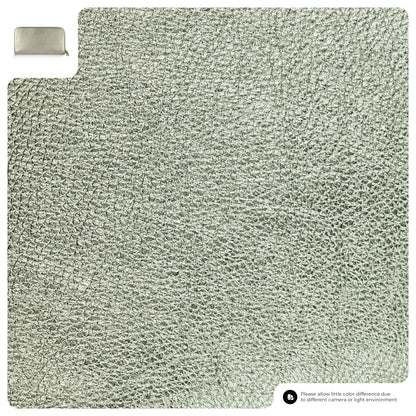 Italian Metallic Full-Grain Leather Wallet | Udine