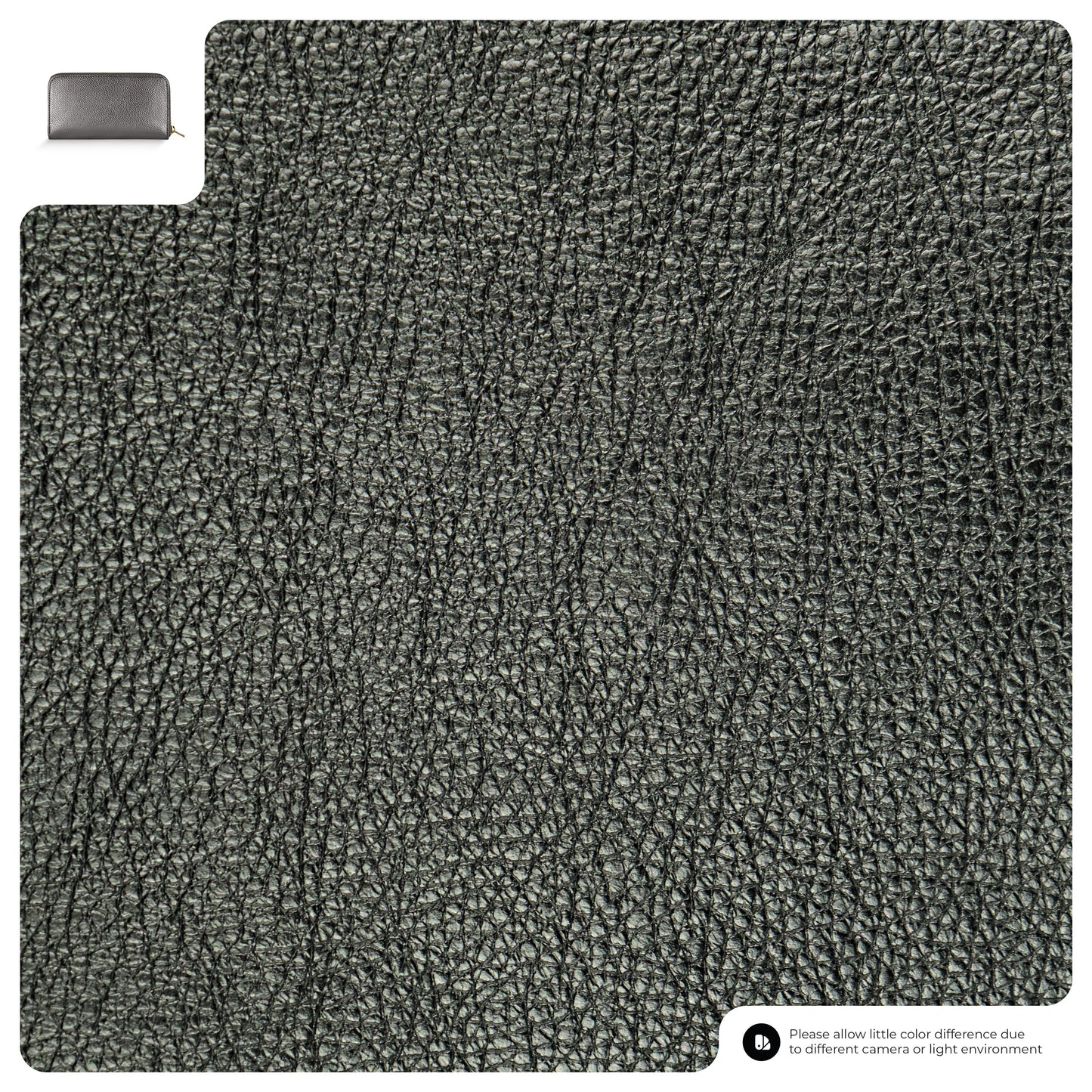 Italian Metallic Full-Grain Leather Wallet | Udine
