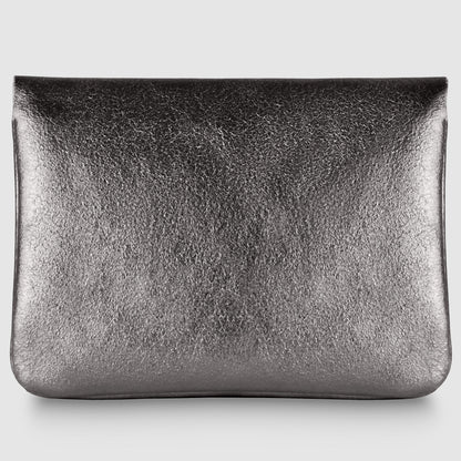 Italian Genuine Metallic Suede Wallet | Assisi