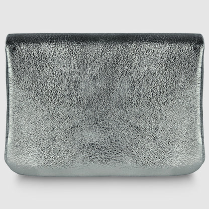 Italian Genuine Metallic Suede Wallet | Assisi
