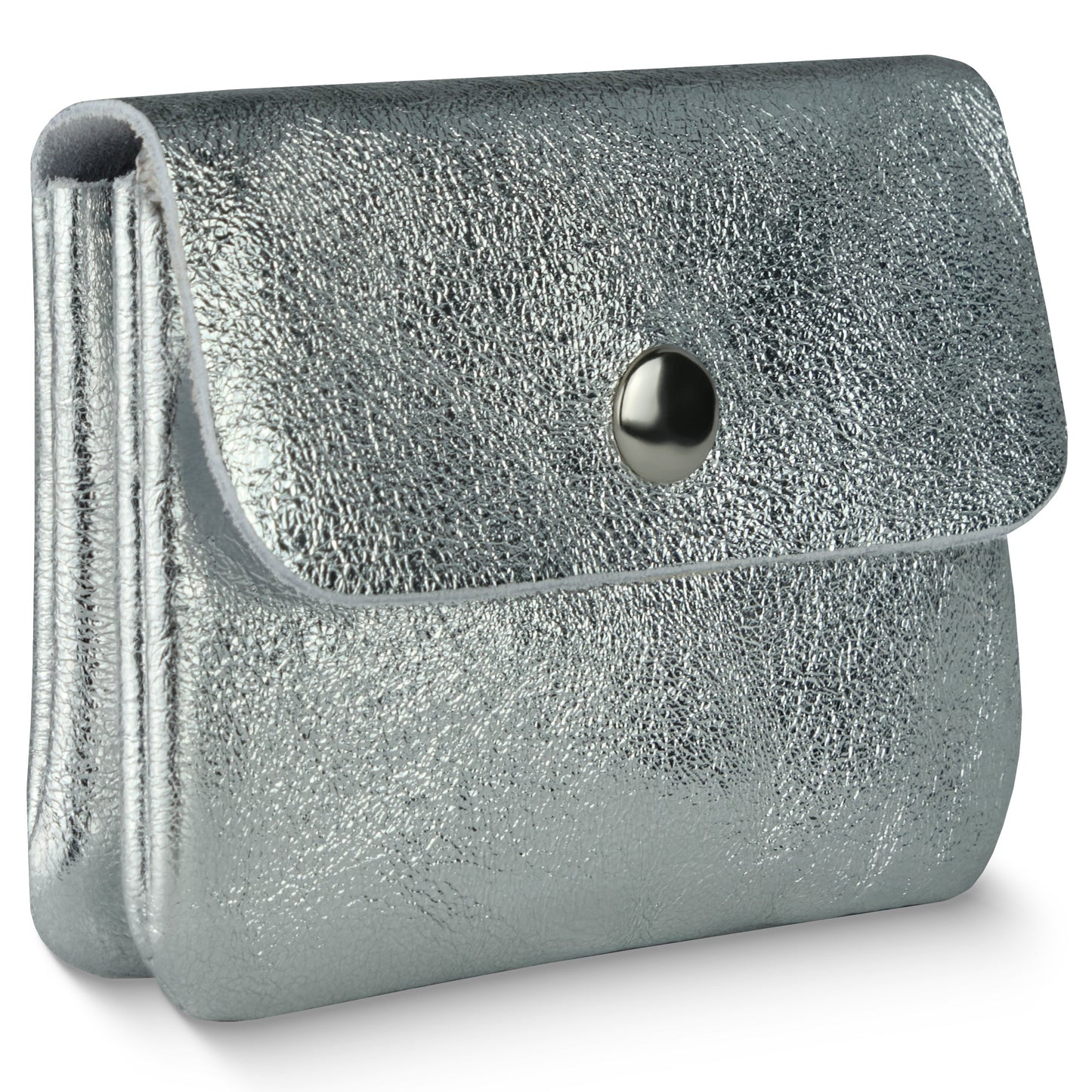 Italian Genuine Metallic Suede Wallet | Assisi