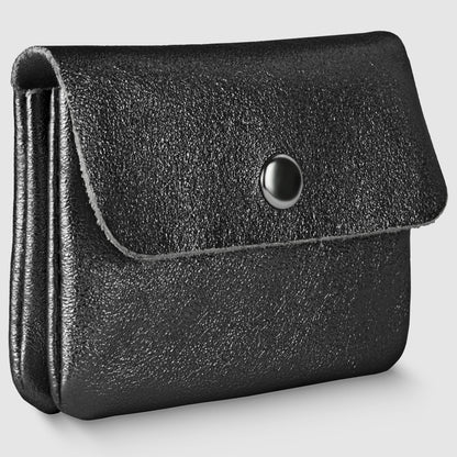 Italian Genuine Metallic Suede Wallet | Assisi