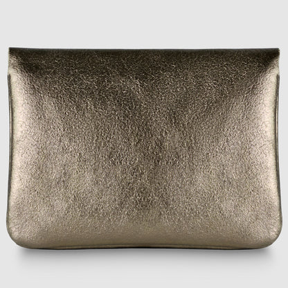 Italian Genuine Metallic Suede Wallet | Assisi