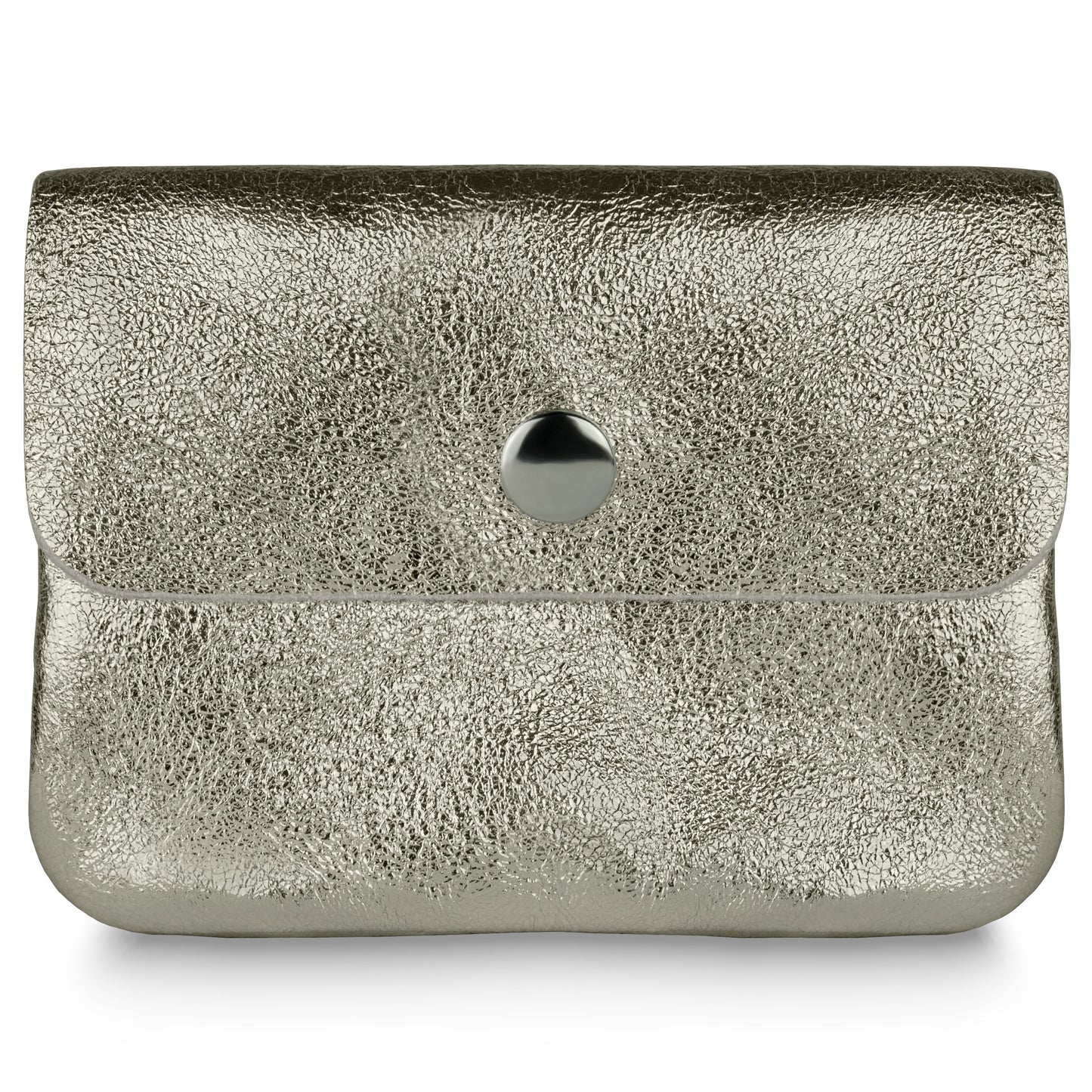 Italian Genuine Metallic Suede Wallet | Assisi