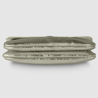 Italian Genuine Metallic Suede Wallet | Assisi