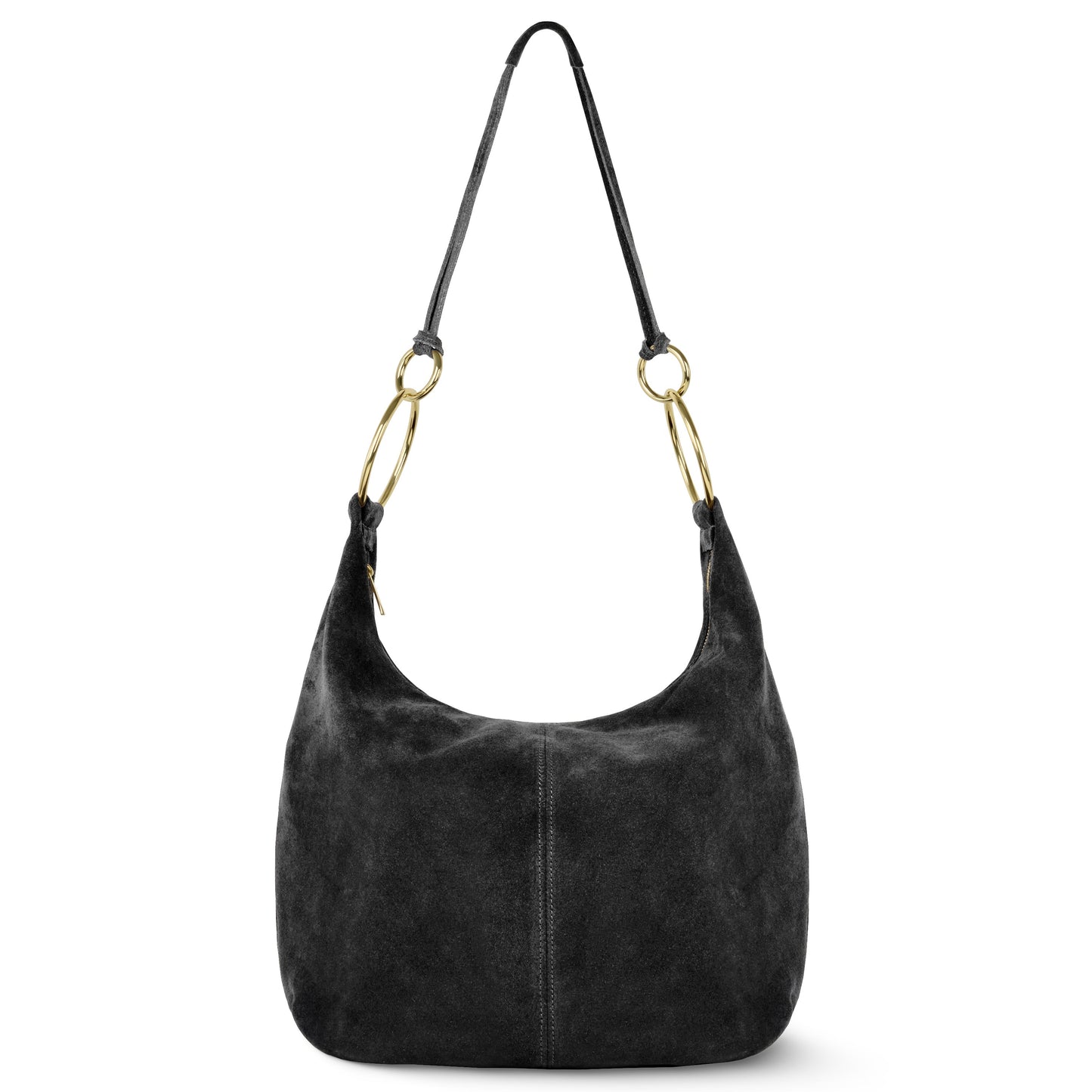 Italian Genuine Suede Hobo Bag | Belluno