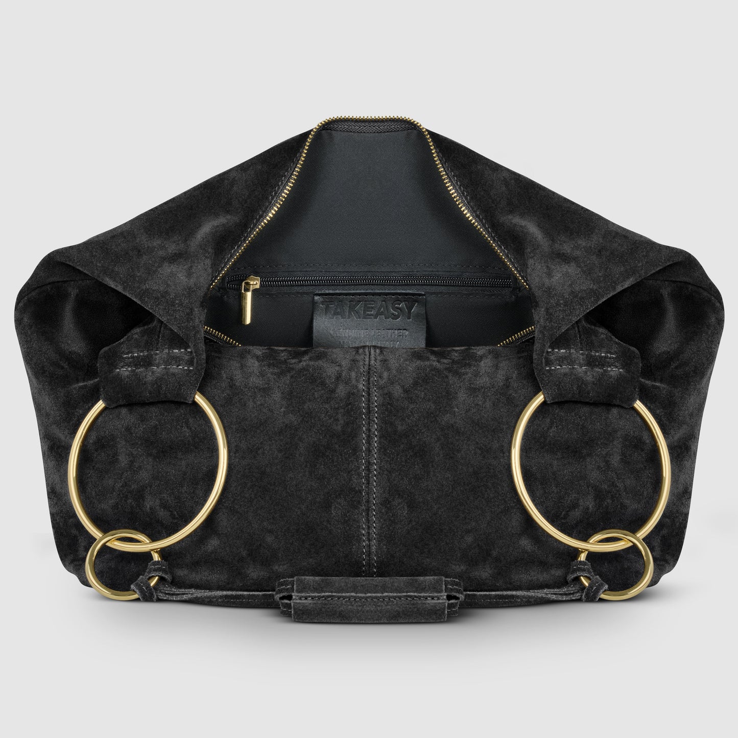 Italian Genuine Suede Hobo Bag | Belluno