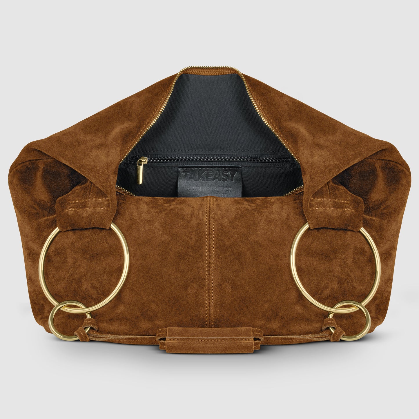 Italian Genuine Suede Hobo Bag | Belluno