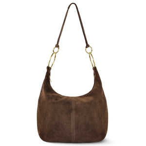 Italian Genuine Suede Hobo Bag | Belluno