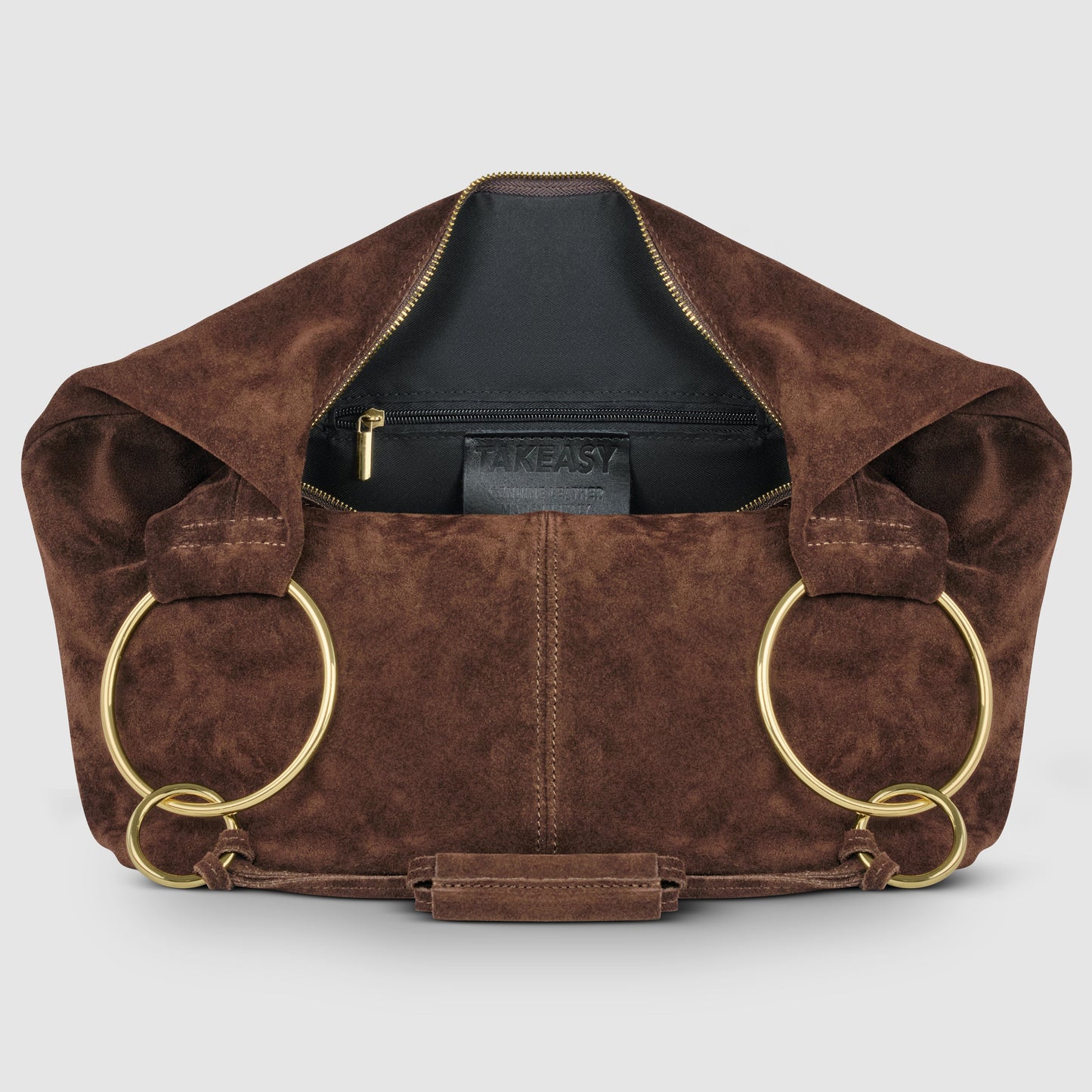Italian Genuine Suede Hobo Bag | Belluno