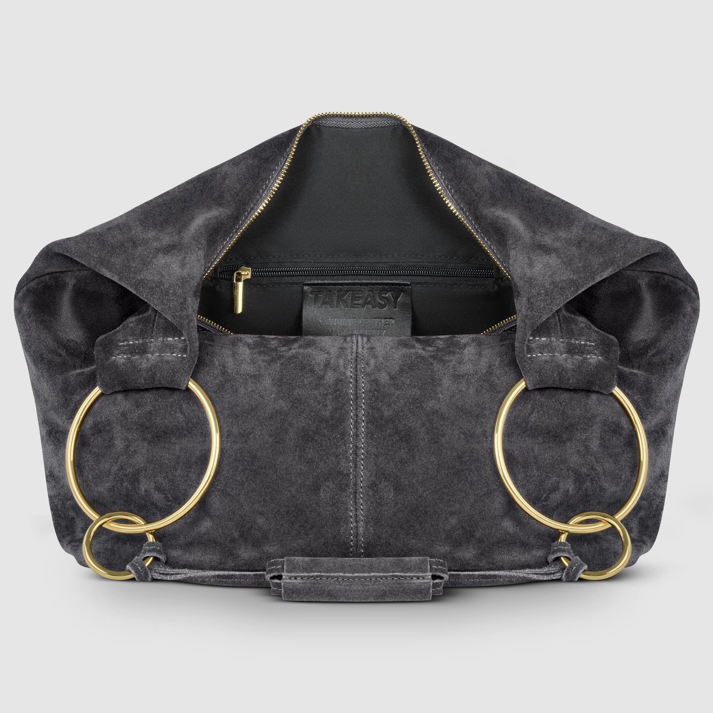 Italian Genuine Suede Hobo Bag | Belluno