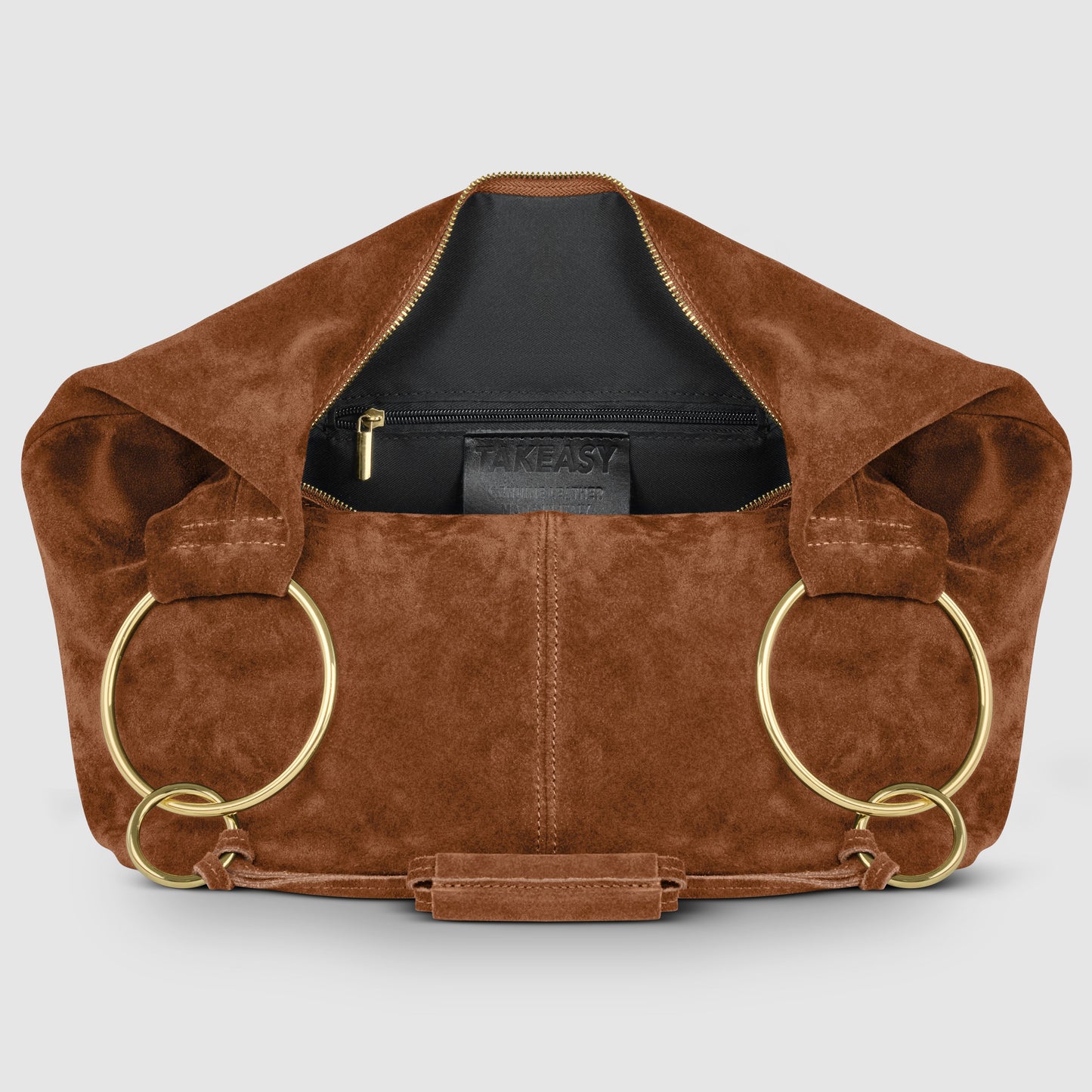 Italian Genuine Suede Hobo Bag | Belluno