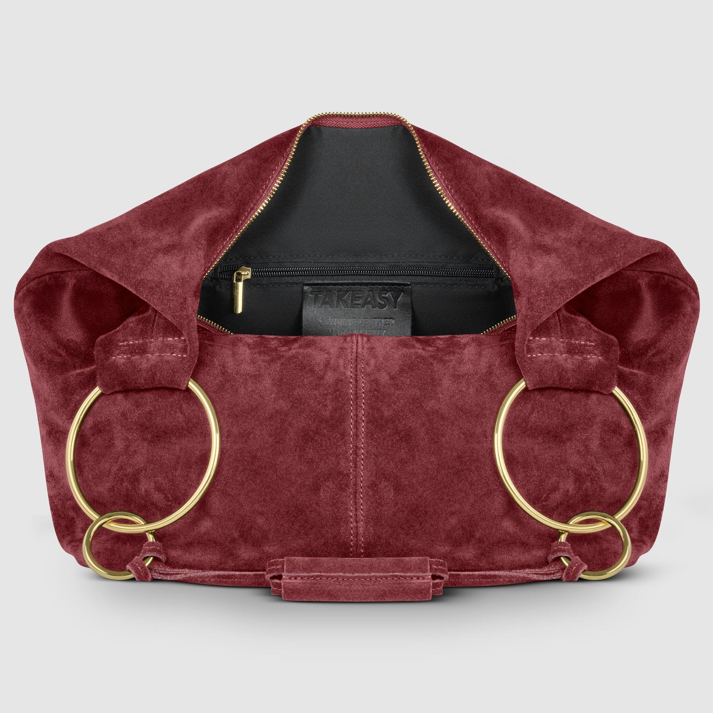Italian Genuine Suede Hobo Bag | Belluno