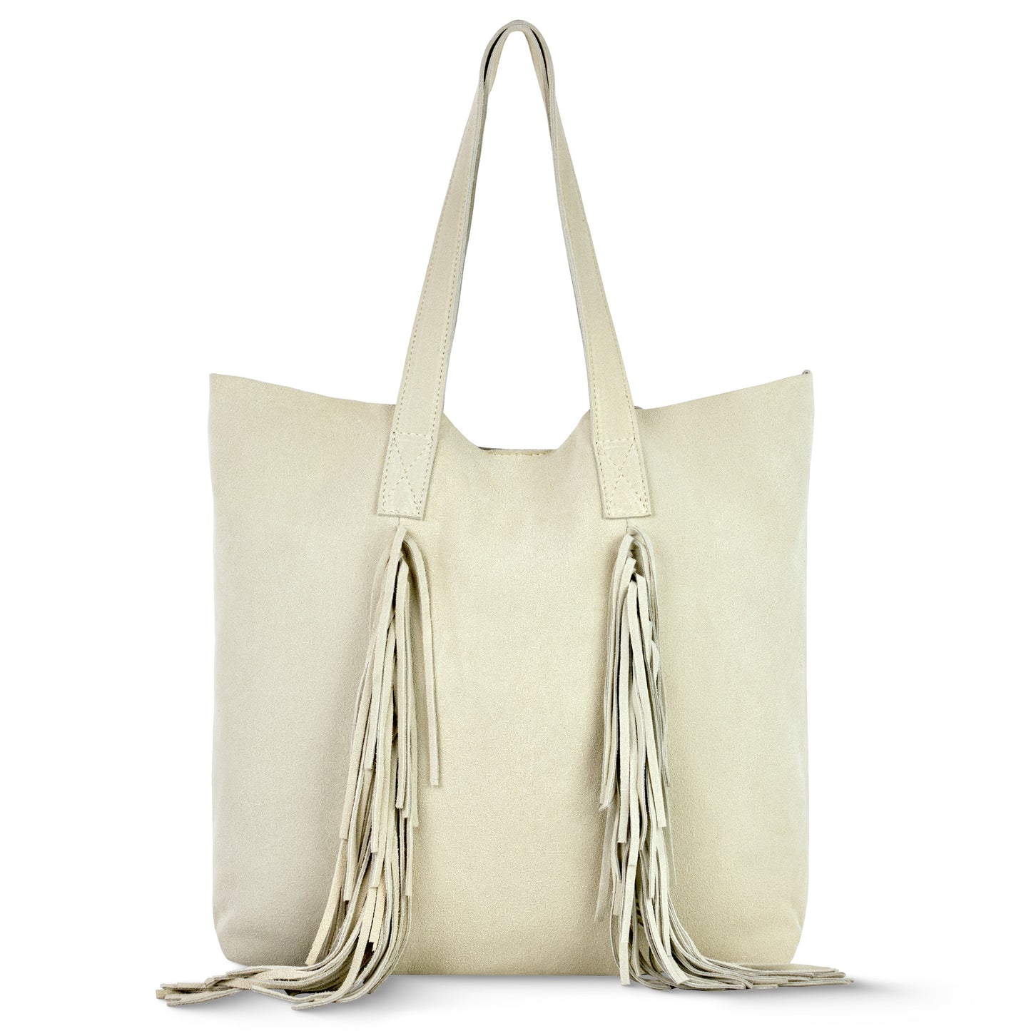 Italian Genuine Suede Tote Bag | Como