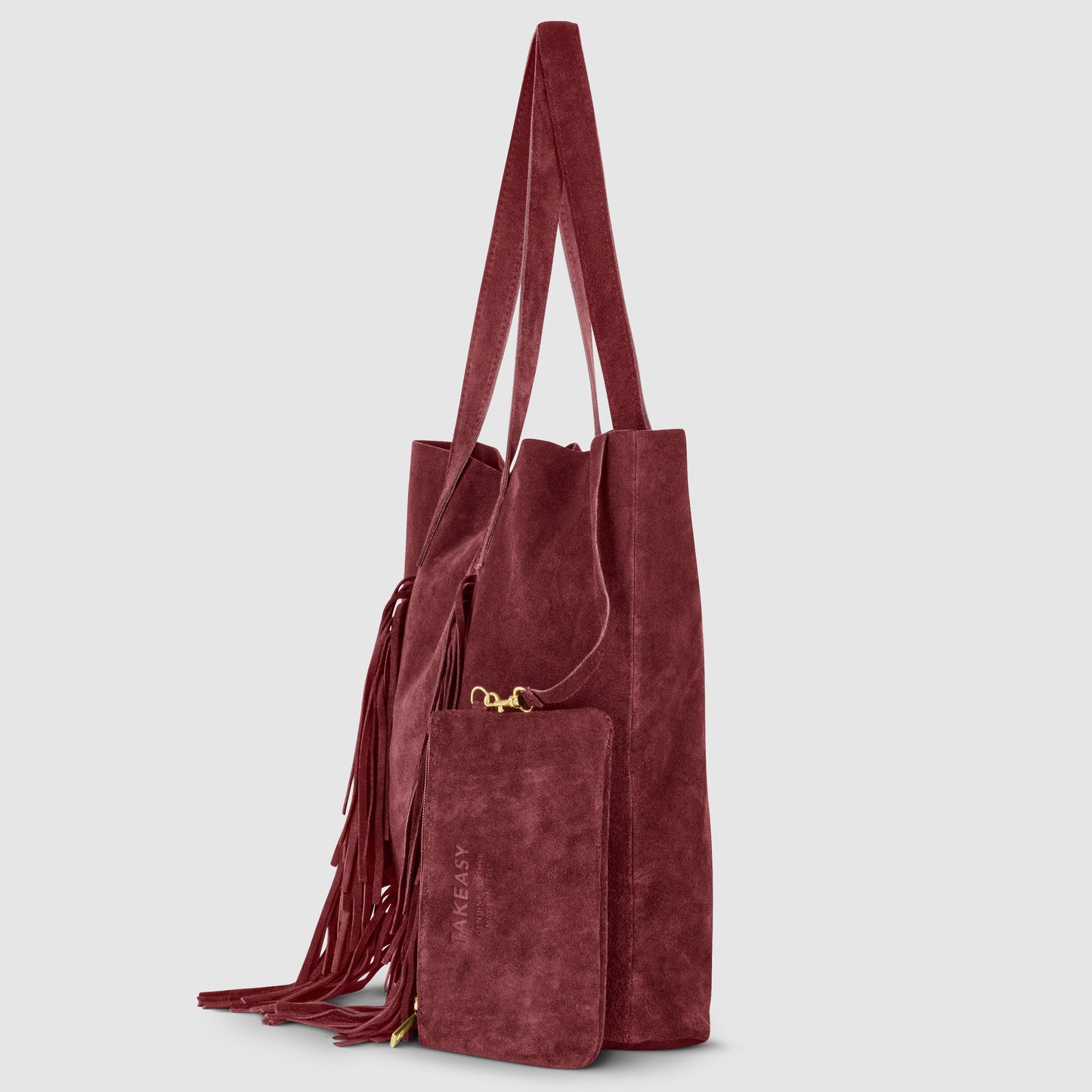 Italian Genuine Suede Tote Bag | Como