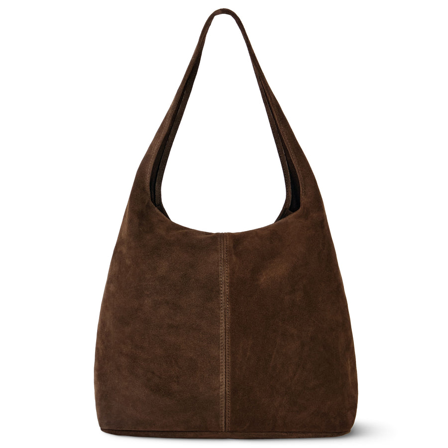 Italian Genuine Suede Hobo Bag | Palermo