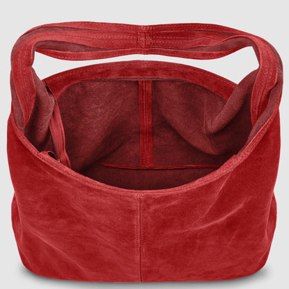 Italian Genuine Suede Hobo Bag | Palermo
