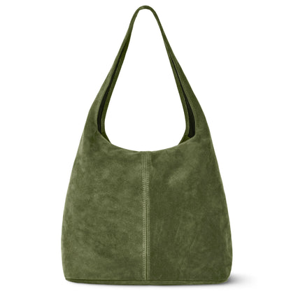 Italian Genuine Suede Hobo Bag | Palermo