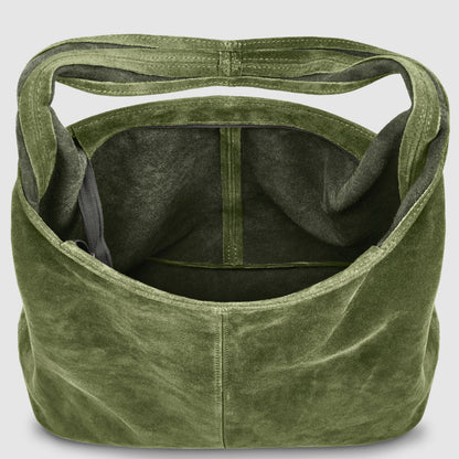 Italian Genuine Suede Hobo Bag | Palermo