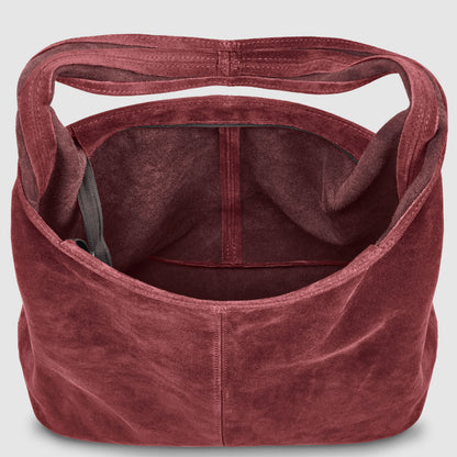 Italian Genuine Suede Hobo Bag | Palermo