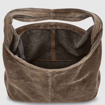Italian Genuine Suede Hobo Bag | Palermo