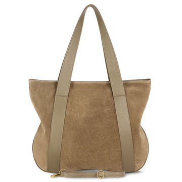 Greige Suede