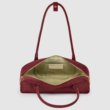 Italian Genuine Suede Shoulder Bag | Pavia