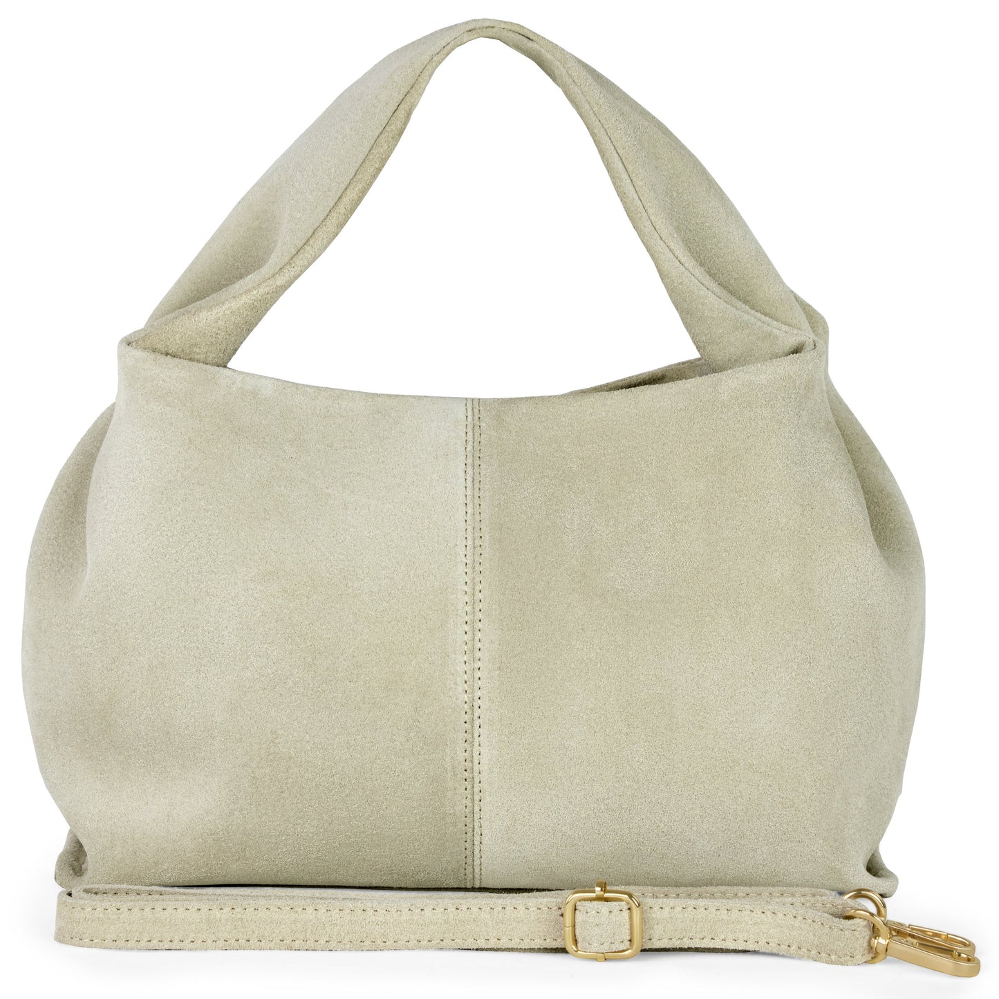 Italian Genuine Suede Shoulder Bag | Ferrara