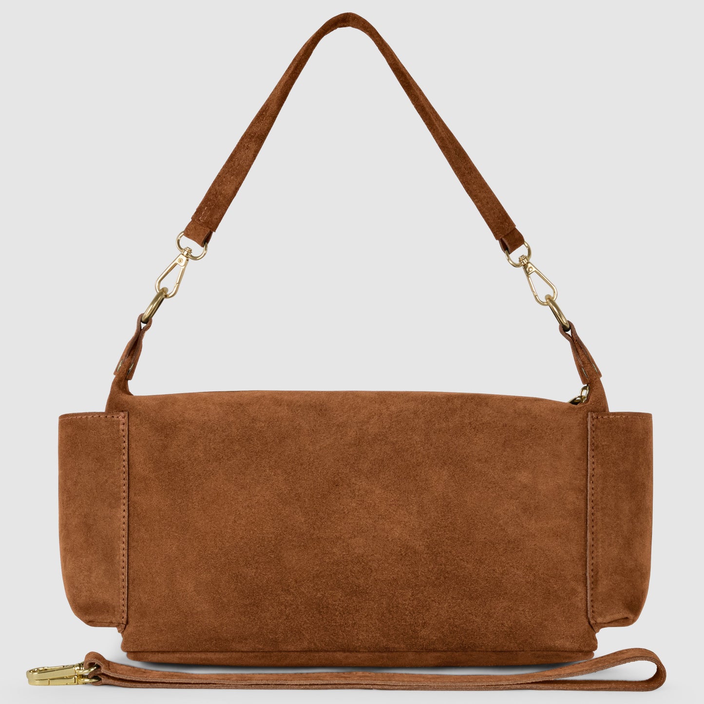 Italian Genuine Suede Shoulder Bag | Sondrio