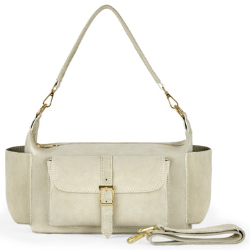 Beige Suede