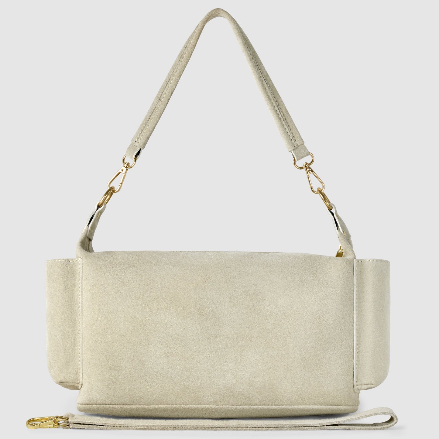 Italian Genuine Suede Shoulder Bag | Sondrio