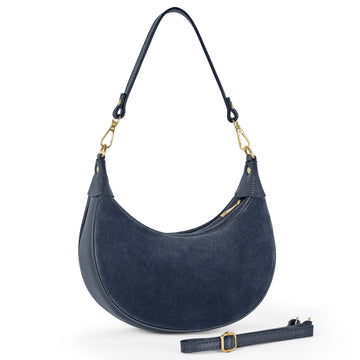Dark Blue Suede