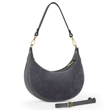 Pewter Suede