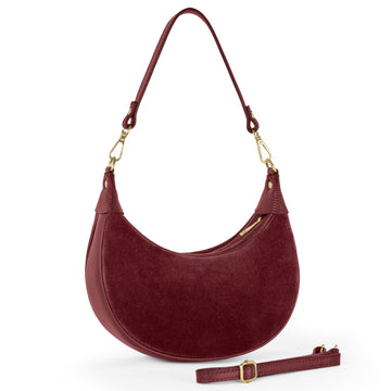 Burgundy Suede