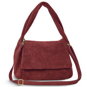 Burgundy Suede