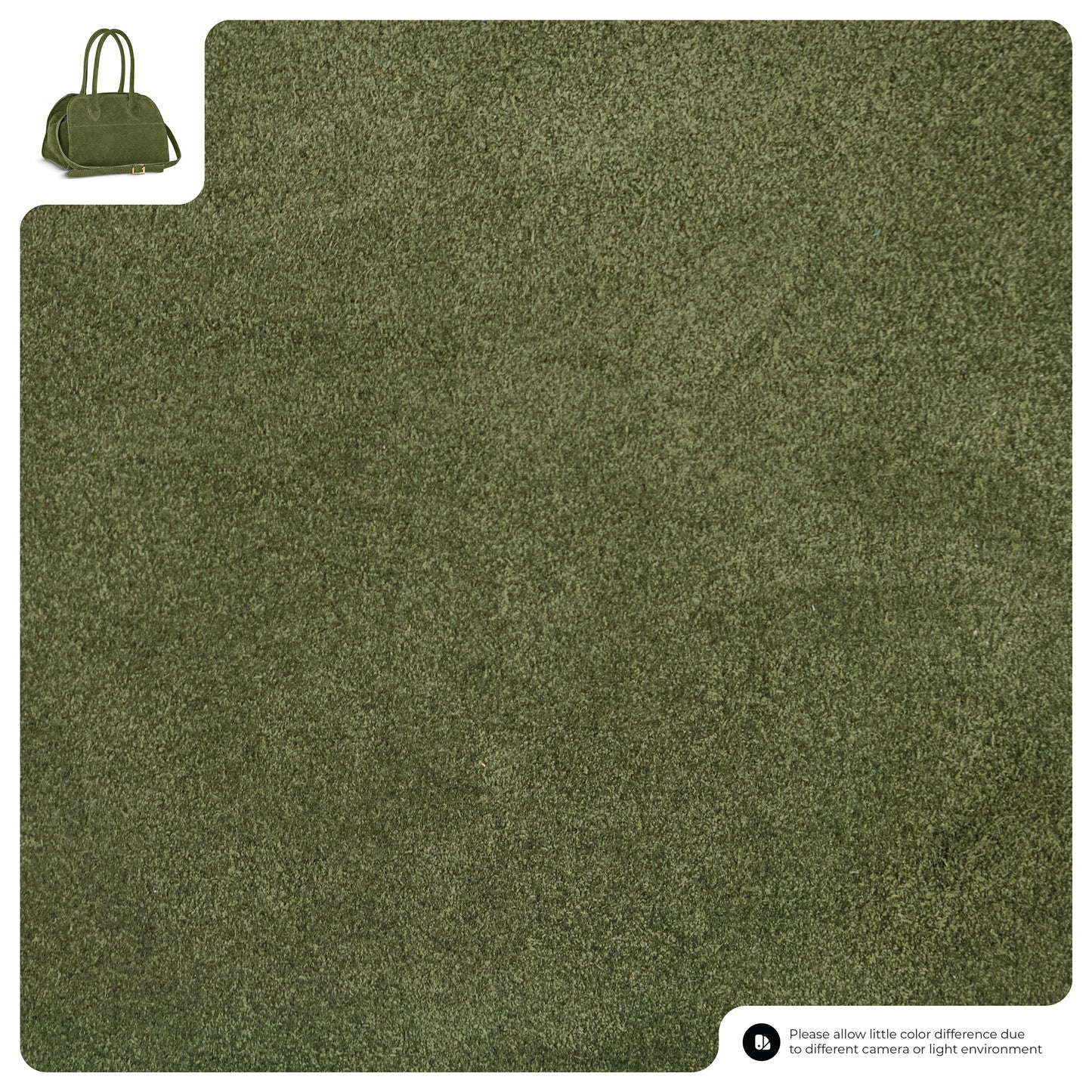 Italian Genuine Suede Top-Handle Bag | Novara