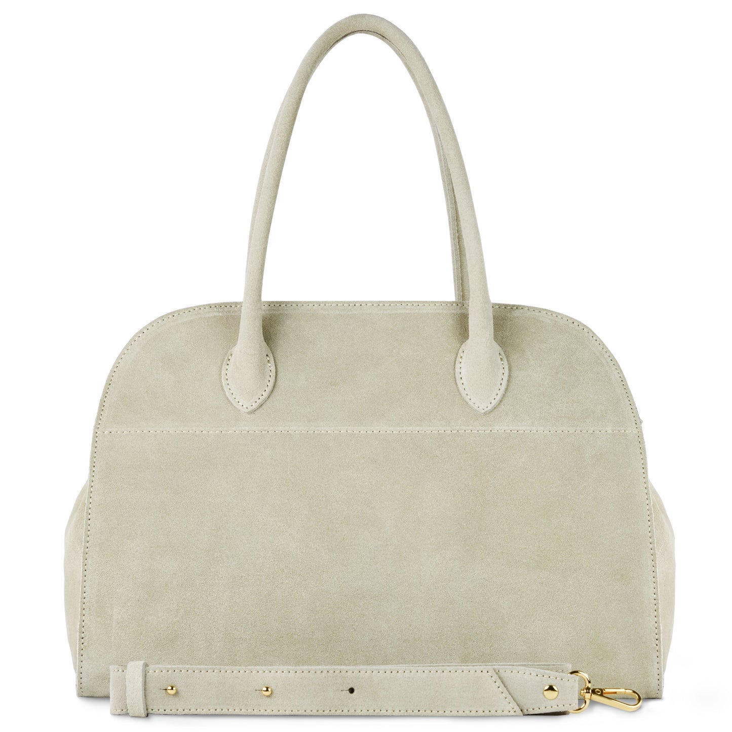 Italian Genuine Suede Top-Handle Bag | Cuneo