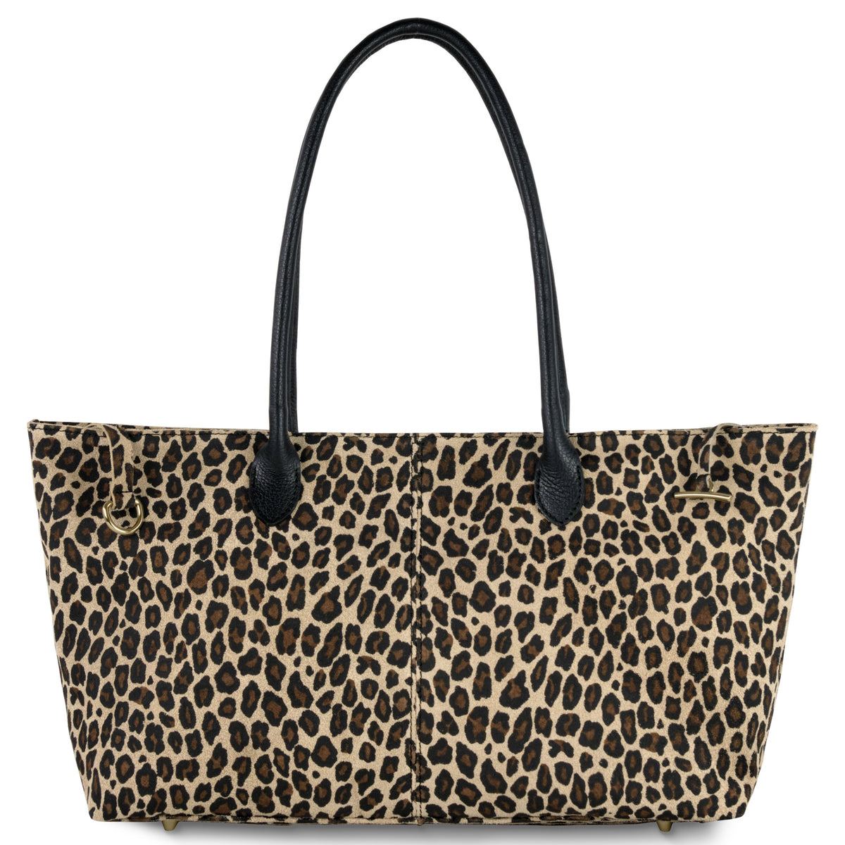 Bolso tote de cuero genuino de gamuza y plena flor italiano | Bolonia
