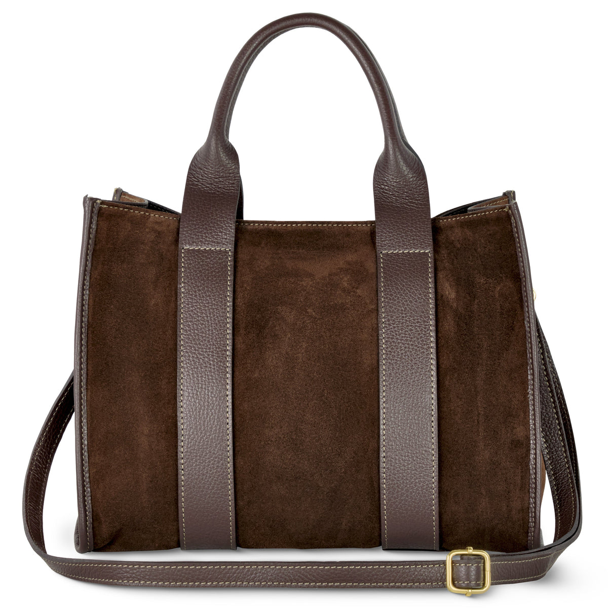 Bolso Tote de Ante Genuino Italiano | Brianza