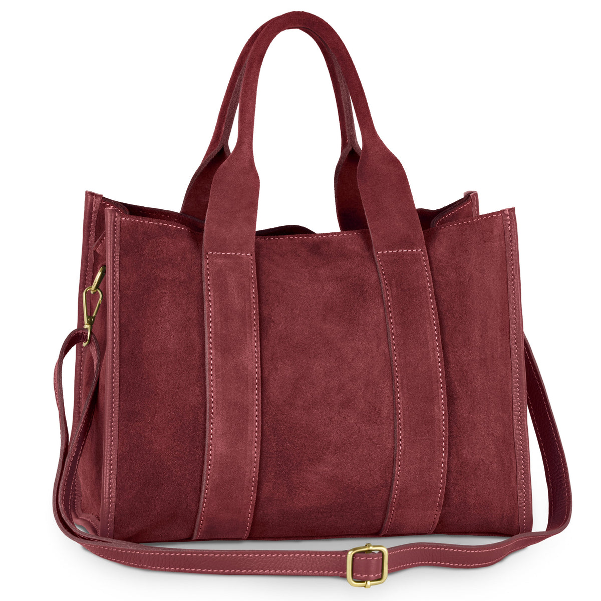 Bolso Tote de Ante Genuino Italiano | Brianza