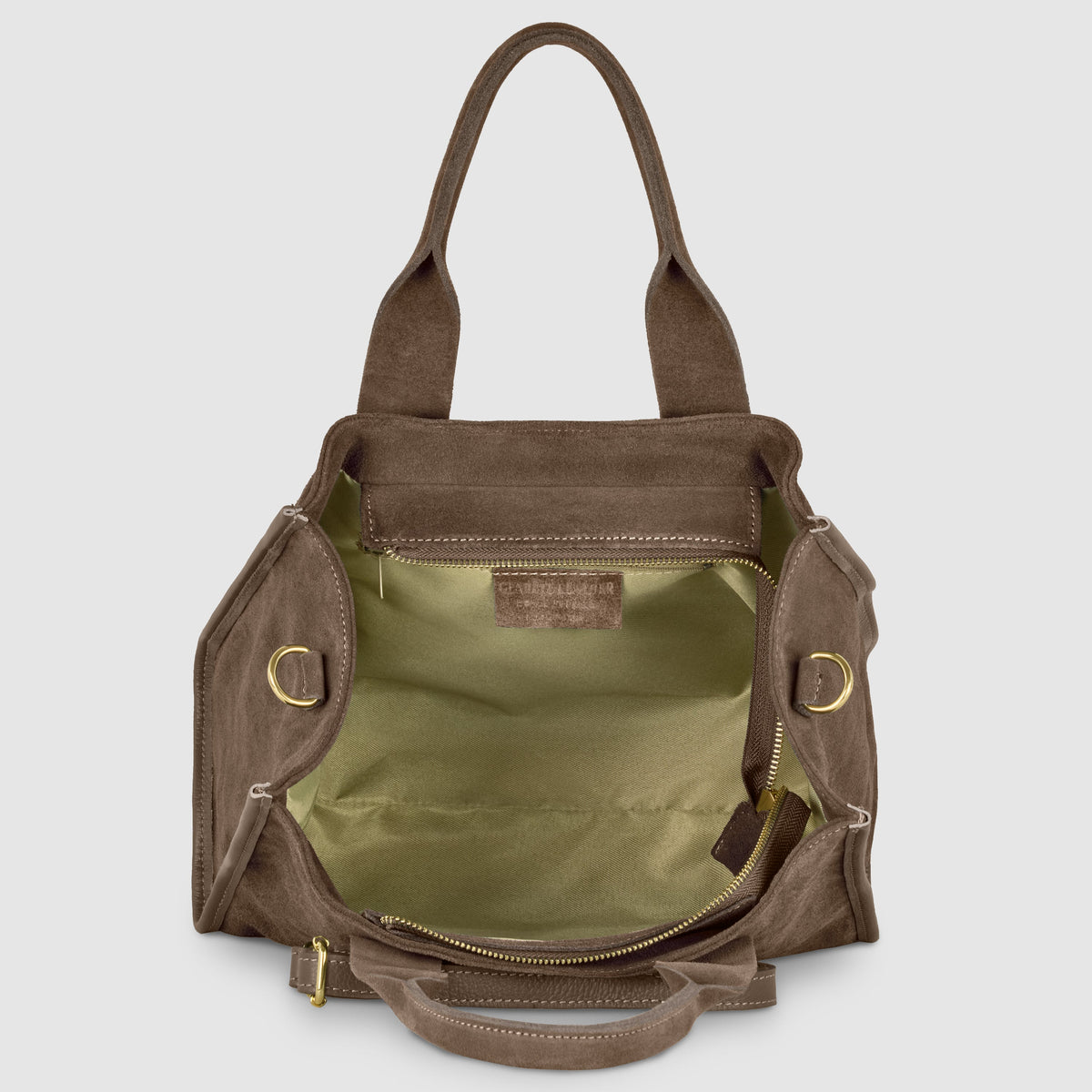 Bolso Tote de Ante Genuino Italiano | Brianza