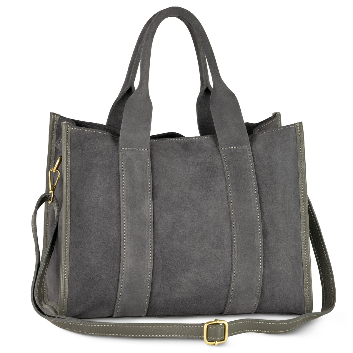 Bolso Tote de Ante Genuino Italiano | Brianza