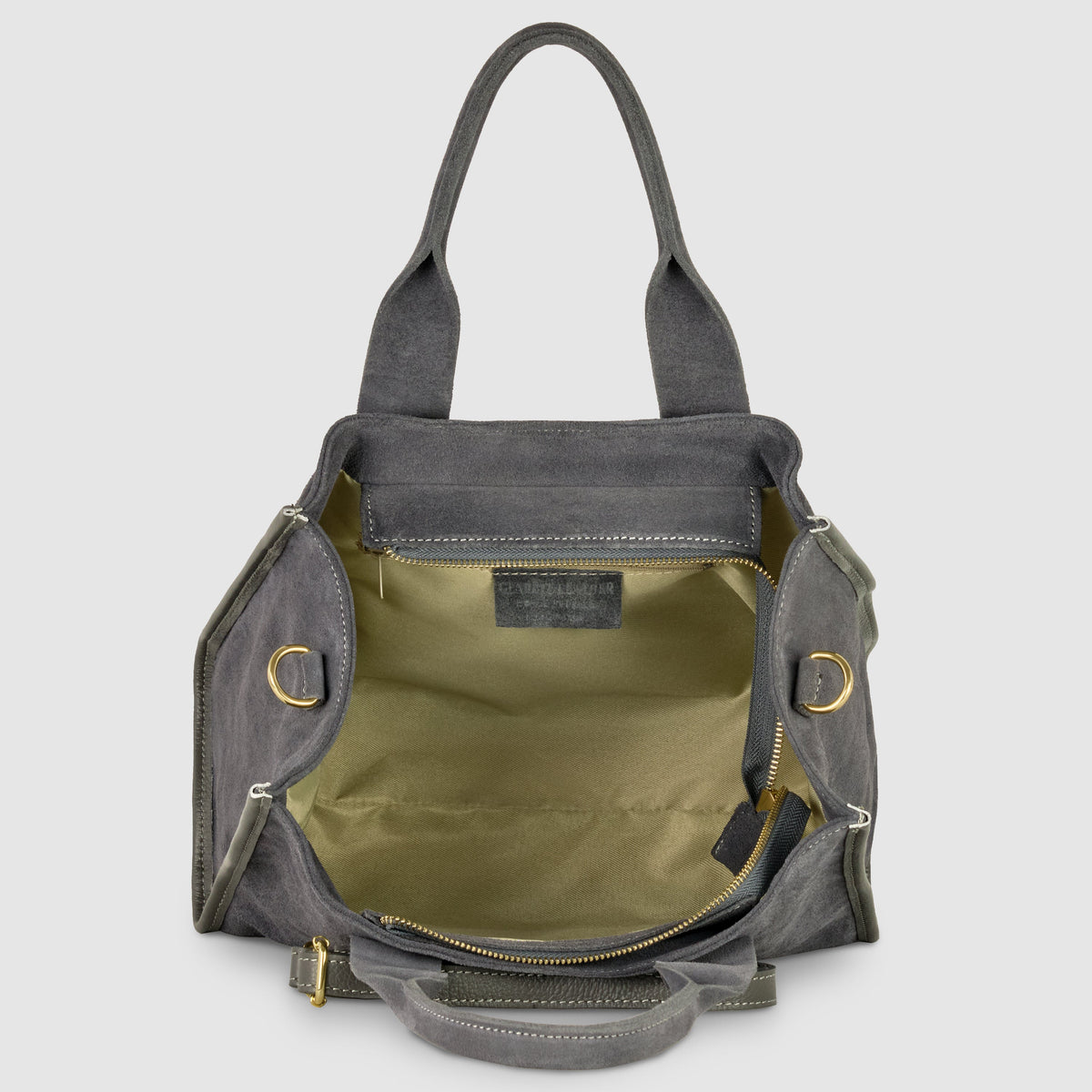 Bolso Tote de Ante Genuino Italiano | Brianza