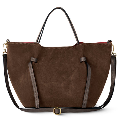 Italian Genuine Suede Tote Bag | Rovigo