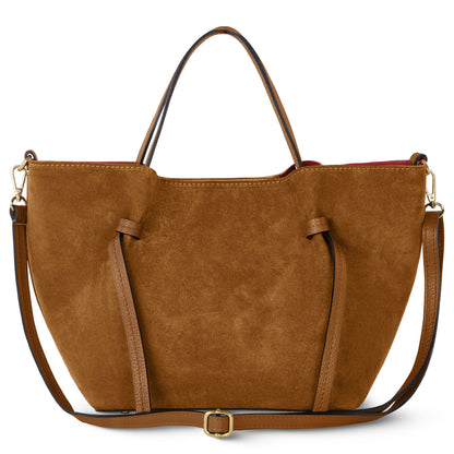 Italian Genuine Suede Tote Bag | Rovigo